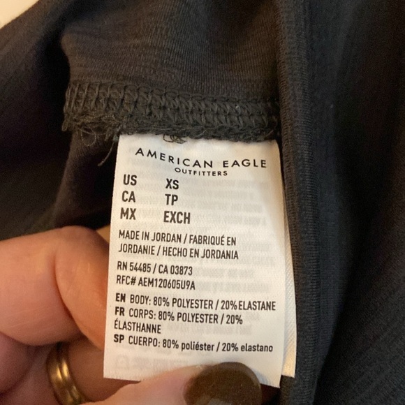 NWT AEO/Aerie oversized tee/legging combo, both size XS, tee could fit up to med - Picture 11 of 12